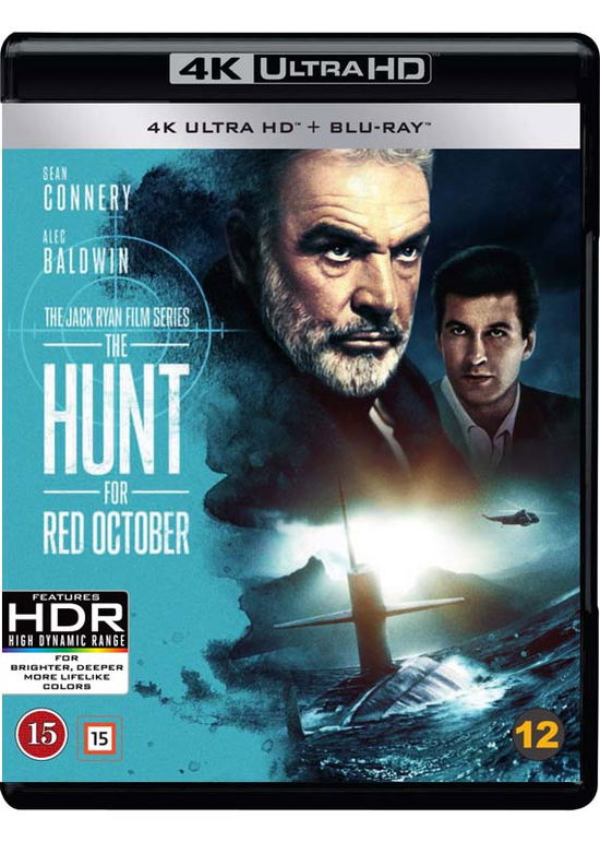 The Hunt for Red October - Sean Connery / Alec Baldwin - Elokuva - Paramount - 7340112744724 - torstai 20. syyskuuta 2018