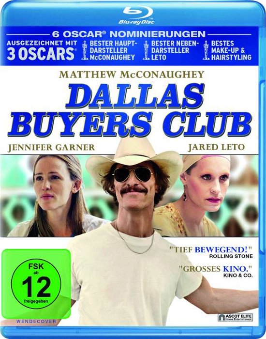 Cover for Dallas Buyers Club-blu-ray Disc (Blu-ray) (2014)