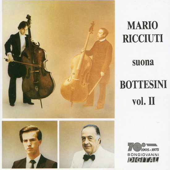 Cover for Bottesini / Ricciuti / Valdengo · Concerto N 1 in La Maggiore / Concerto N 4 in Mi (CD) (1990)