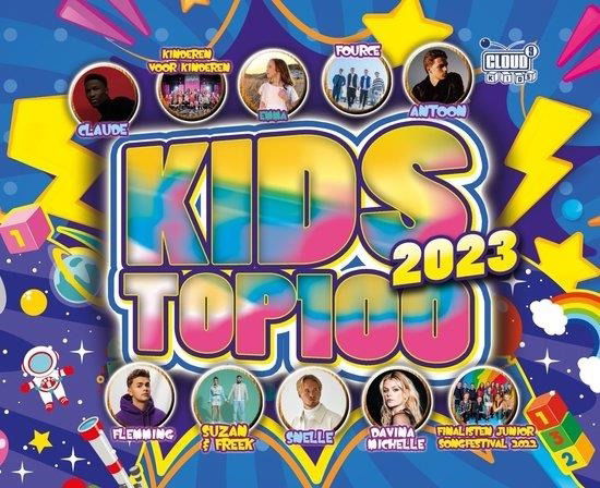 Cover for Various Artists · Kids Top 100 - 2023 (CD) (2023)