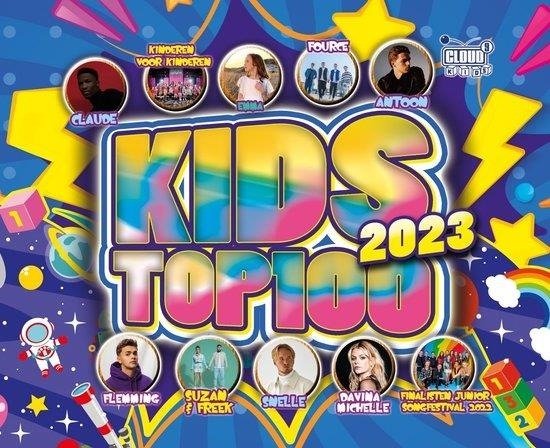 Cover for Kids Top 100 · Kids Top 100 - 2023 (CD) (2023)
