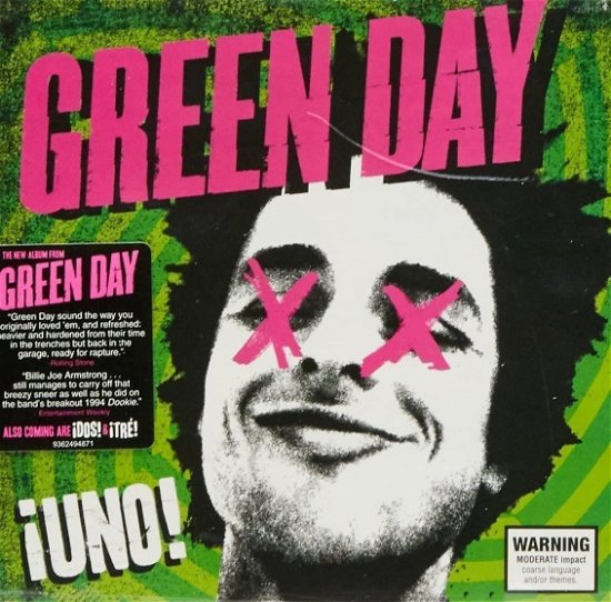 Uno - Green Day - Music - WARNER - 9340650013724 - September 21, 2012