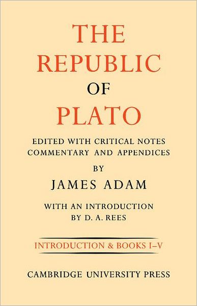 Cover for J Adam · The Republic of Plato 2 Volume Paperback Set (Book pack) (2011)