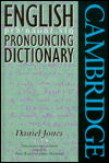 Cover for Daniel Jones · English Pronouncing Dictionary (Hardcover Book) (1997)