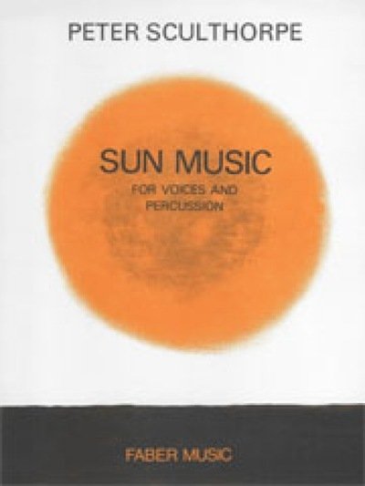 Cover for Peter Sculthorpe · Sun Music for Voices (Taschenbuch) (1998)