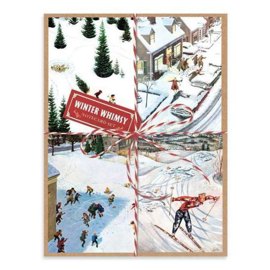 Winter Whimsy Deluxe Notecard Collection - Galison - Książki - Galison - 9780735347724 - 22 sierpnia 2016