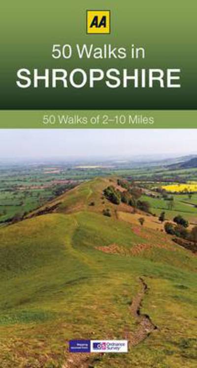 Cover for AA Publishing · 50 Walks in Shropshire - AA 50 Walks (Taschenbuch) [3 Revised edition] (2014)