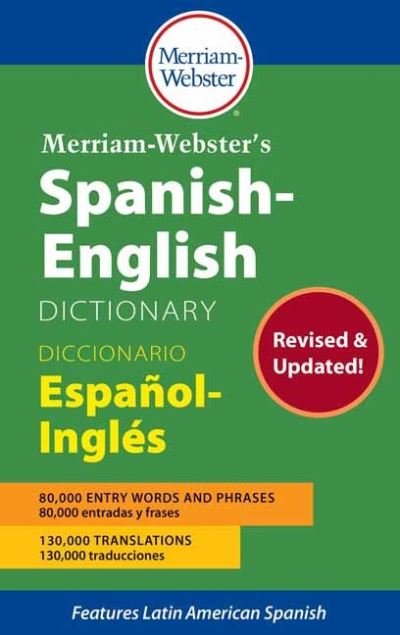 Cover for Merriam-Webster · Merriam-Webster's Spanish-English Dictionary (Gebundenes Buch) (2021)