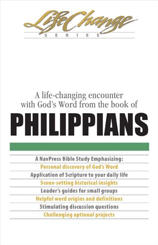 Cover for Press Nav · Lc Philippians (11 Lessons) (Lifechange) (Book) (2018)