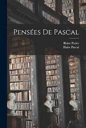 Cover for Blaise Pascal · Pensées de Pascal (Buch) (2022)