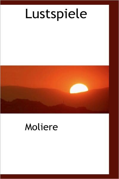 Cover for Molire · Lustspiele (Paperback Book) (2009)