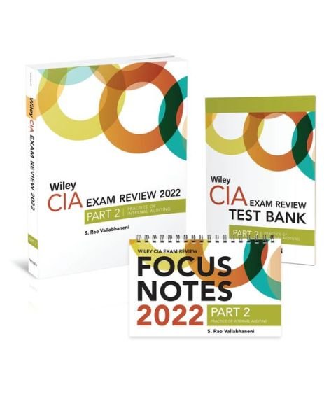 Wiley CIA 2022 Part 2: Exam Review + Test Bank + Focus Notes, Practice of Internal Auditing Set - Vallabhaneni, S. Rao (SRV Professional Publication) - Livros - John Wiley & Sons Inc - 9781119847724 - 17 de dezembro de 2021