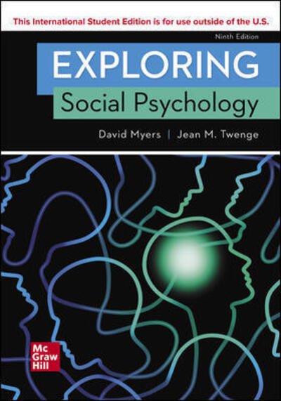Cover for David Myers · ISE Exploring Social Psychology (Taschenbuch) (2020)