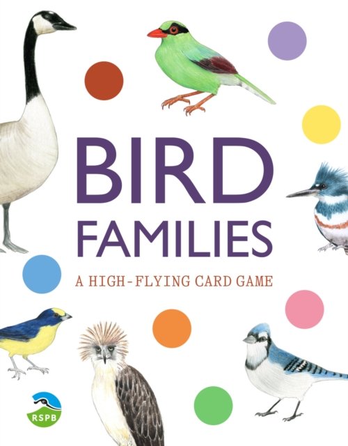 Cover for Rspb · Bird Families: A High-flying Card Game (Flashcards) (2023)