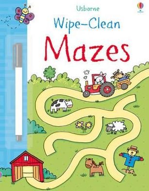 Wipe-Clean Mazes - Wipe-Clean - Jessica Greenwell - Libros - Usborne Publishing Ltd - 9781409524724 - 2012