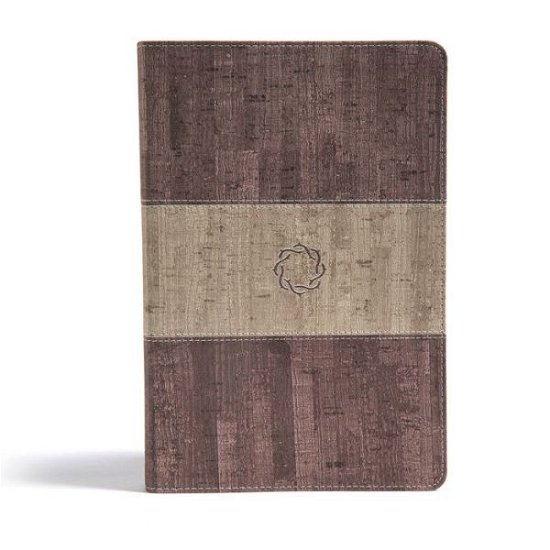 Cover for CSB Bibles by Holman CSB Bibles by Holman · CSB Essential Teen Study Bible, Weathered Gray Cork LeatherTouch (Læderbog) (2017)