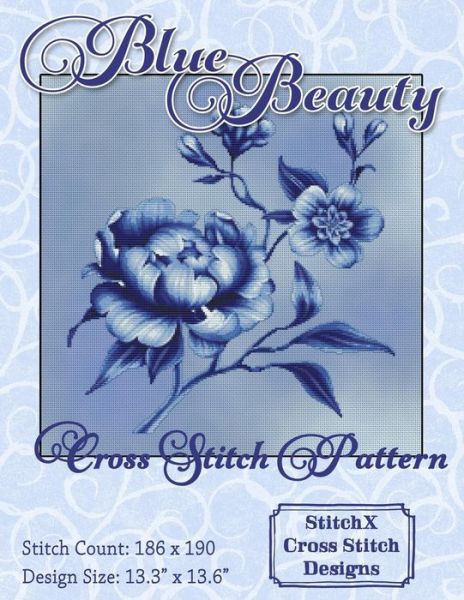 Cover for Tracy Warrington · Blue Beauty Cross Stitch Pattern (Paperback Book) (2015)