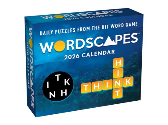 Cover for Peoplefun Inc. · Wordscapes® Puzzle Fun 2026 Day-to-Day Calendar (Calendar) (2025)