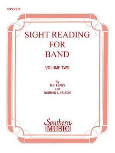 Cover for Billy Evans · Sight Reading for Band, Book 2 (Sheet music) (1990)