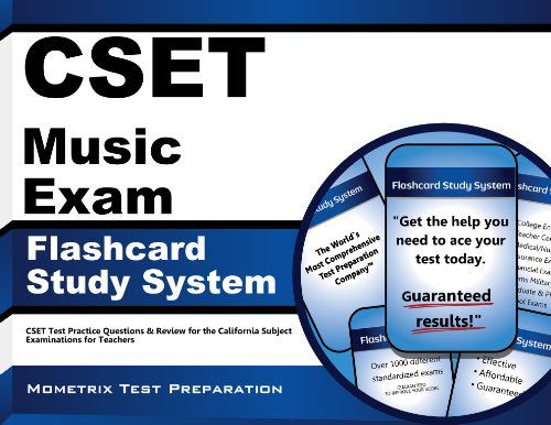 Cover for Cset Exam Secrets Test Prep Team · Cset Music Exam Flashcard Study System: Cset Test Practice Questions &amp; Review for the California Subject Examinations for Teachers (Cards) (Paperback Book) [Flc Crds edition] (2010)