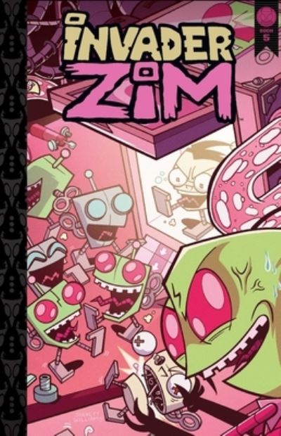 Cover for Jhonen Vasquez · Invader ZIM Vol. 5: Deluxe Edition (Hardcover Book) (2021)