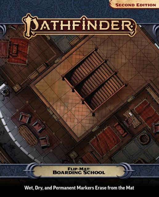 Pathfinder Flip-Mat: Boarding School - Jason Engle - Bücher - Paizo Publishing, LLC - 9781640785724 - 9. April 2024
