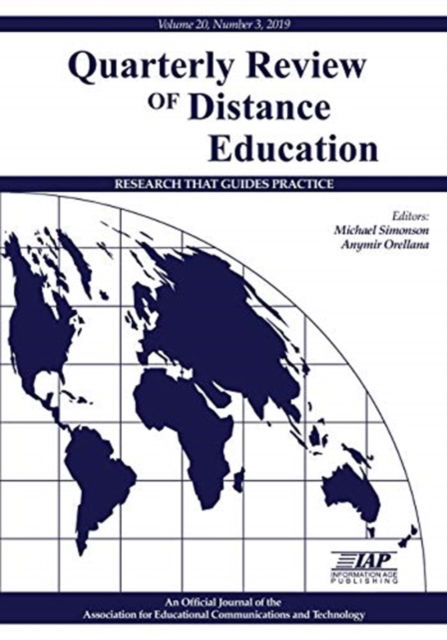 Quarterly Review of Distance Education Volume 20 Number 3 2019 - Michael Simonson - Books - Information Age Publishing - 9781641139724 - March 2, 2020