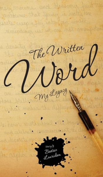 Cover for Bootsie Lauridsen · The Written Word (Hardcover Book) (2020)