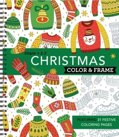 Color and Frame Christmas - Publications International Ltd - Kirjat - Publications International, Limited - 9781645582724 - tiistai 15. syyskuuta 2020