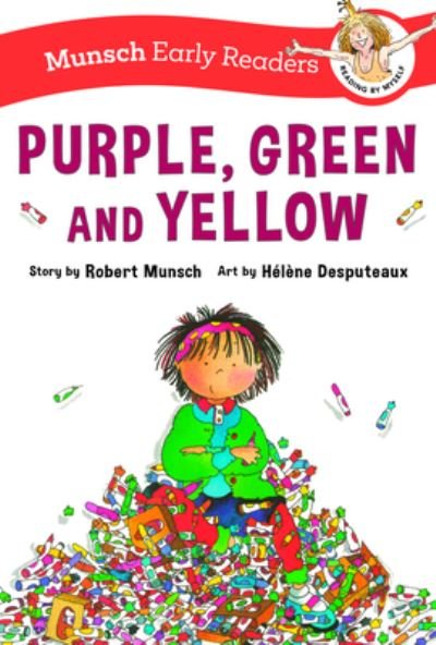 Cover for Robert Munsch · Purple, Green, and Yellow Early Reader - Munsch Early Readers (Hardcover bog) (2024)