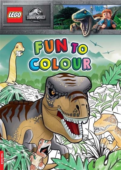 LEGO® Jurassic World™: Fun to Colour - LEGO® Fun to Colour - Lego® - Books - Michael O'Mara Books Ltd - 9781780557724 - July 22, 2021