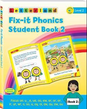 Fix-it Phonics - Level 2 - Student Book 2 (2nd Edition) - Lisa Holt - Livros - Letterland International - 9781782483724 - 31 de janeiro de 2019