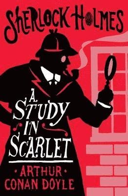 Cover for Arthur Conan Doyle · A Study in Scarlet: Annotated Edition - Alma Junior Classics (Paperback Bog) (2021)