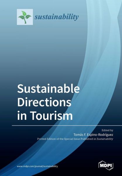 Cover for Tomas F Espino-Rodriguez · Sustainable Directions in Tourism (Paperback Book) (2019)