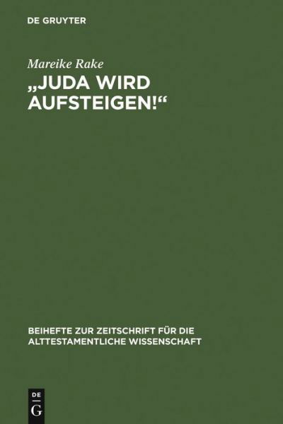 Cover for Rake · &quot;Juda wird aufsteigen!&quot; (Book) [German edition] (2006)