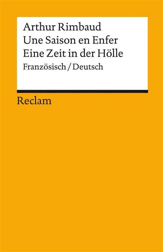 Cover for Rimbaud · Une Saison en Enfer / Eine Zeit (N/A)