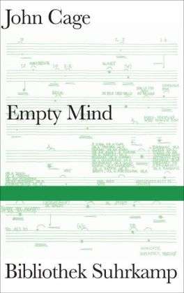 Empty Mind - Cage - Boeken -  - 9783518224724 - 