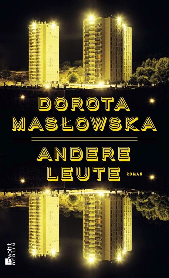 Cover for Maslowska · Maslowska:andere Leute (Book)