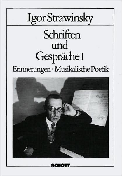 Cover for Igor Stravinsky · Schriften Und Gesprche (Taschenbuch) (1984)