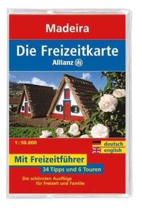 Cover for Mair-Dumont · Allianz Freizeitkarte: Madeira (Hardcover Book) (2008)