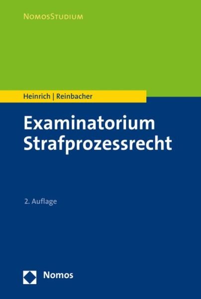 Cover for Heinrich · Examinatorium Strafprozessrech (Bok) (2017)