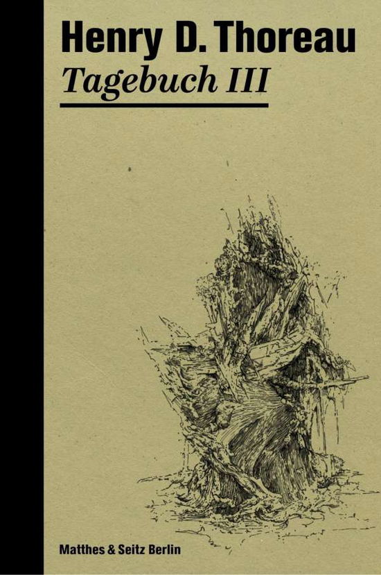 Cover for Thoreau · Tagebuch III (Book)