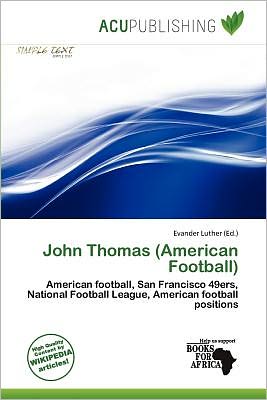 Cover for Evander Luther · John Thomas (American Football) (Book) (2011)