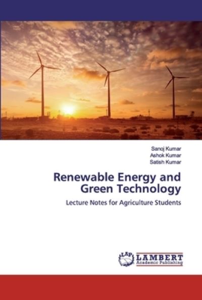 Cover for Kumar · Renewable Energy and Green Techno (Book) (2020)