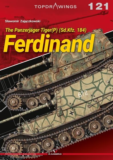 Cover for Slawomir Zajaczkowski · The Panzerjager Tiger (P) (Sd.Kfz. 184) Ferdinand (Paperback Book) (2022)