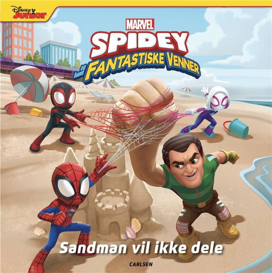Cover for Marvel · Spidey og hans fantastiske venner - Sandman vil ikke dele (Indbundet Bog) [1. udgave] (2023)