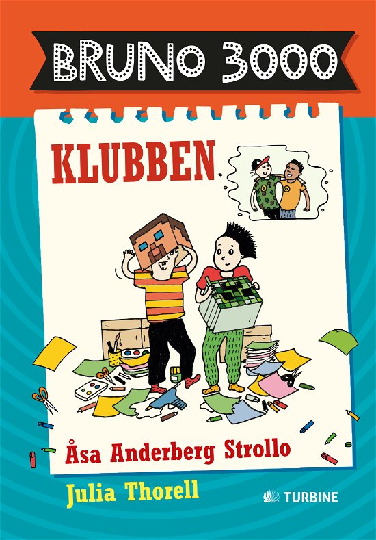 Cover for Åsa Anderberg Strollo · Bruno 3000 - Klubben (Gebundenes Buch) [1. Ausgabe] (2017)