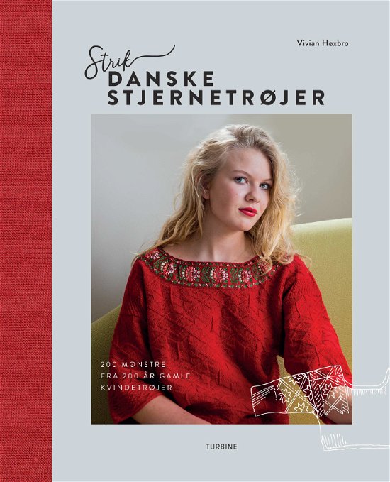 Cover for Vivian Høxbro · Strik danske stjernetrøjer (Inbunden Bok) [2:a utgåva] (2019)