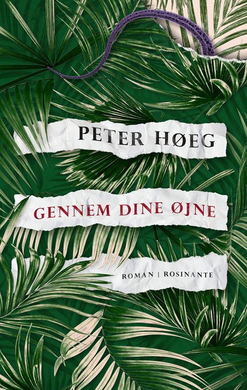 Cover for Peter Høeg · Gennem dine øjne (Indbundet Bog) [1. udgave] (2018)