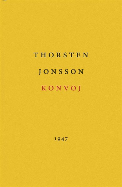 Cover for Thorsten Jonsson · Konvoj (ePUB) (2013)